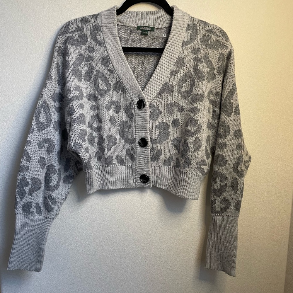 Get 20% Off Wild Fable Button Down Leopard Print … - image 1